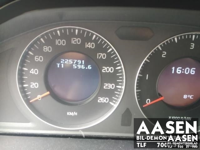 Volvo S80 2006-2013 (Type II, Fase 1) , Motorkode: D5244T4, Girkassekode: 30681296