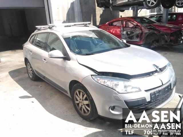 Renault Megane 2009-2016 Type III , Motorkode: K9K H8, Girkassekode: 
