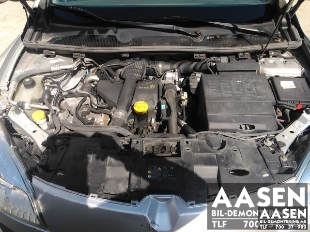 Renault Megane 2009-2016 Type III , Motorkode: K9K H8, Girkassekode: 