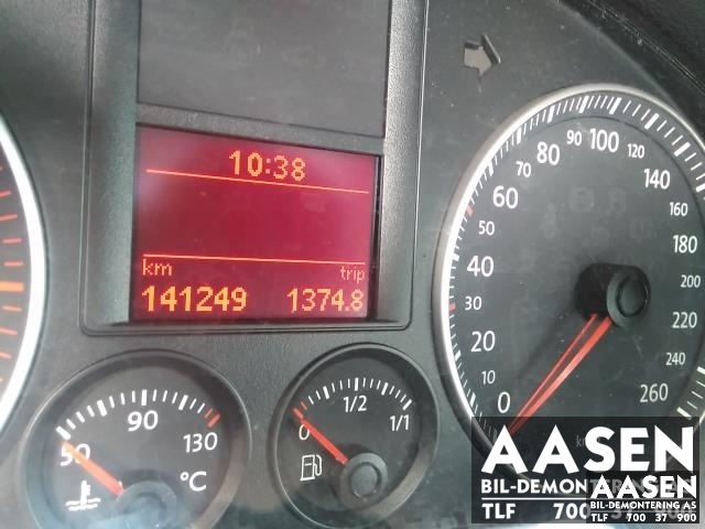 VW Golf, Plus/Cross 2005-2009 (Fase 1) , Motorkode: BXE, Girkassekode: JCX