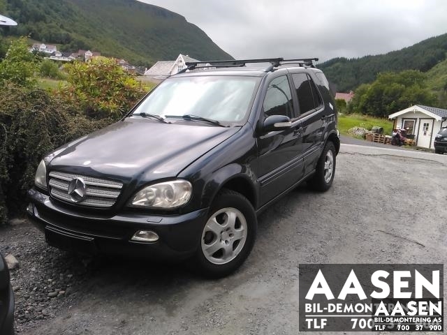 Mercedes ML 1997-2005 (W163) (W163), Motorkode: OM612.963, Girkassekode: 72266103
