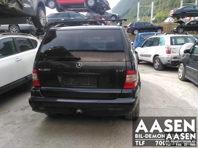 Mercedes ML 1997-2005 (W163) (W163), Motorkode: OM612.963, Girkassekode: 72266103