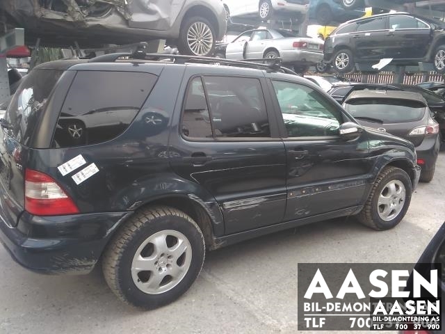 Mercedes ML 1997-2005 (W163) (W163), Motorkode: OM612.963, Girkassekode: 72266103