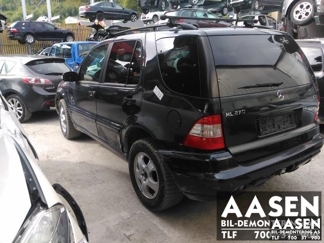 Mercedes ML 1997-2005 (W163) (W163), Motorkode: OM612.963, Girkassekode: 72266103