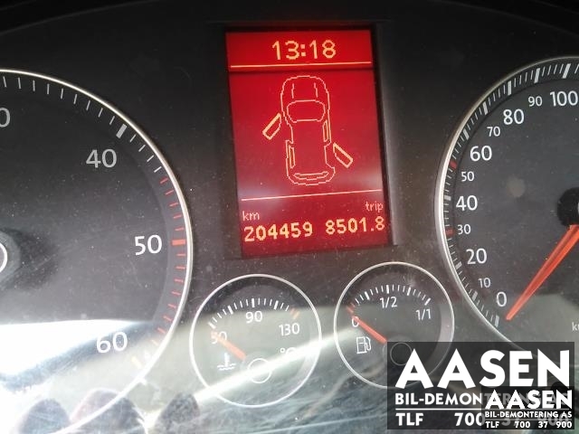 VW Touran 2007-2010 (Type I, Fase 2) , Motorkode: BLS, Girkassekode: JYK
