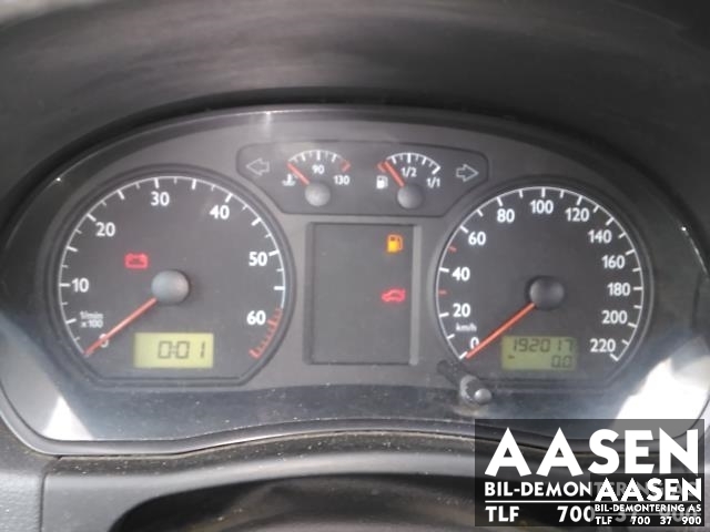VW Polo 2002-2005 (Type IV, Fase 1) , Motorkode: AWY, Girkassekode: GDN