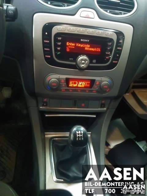 Ford Focus 2008-2010 (Type II, Fase 2) , Motorkode: GPDA, Girkassekode: 