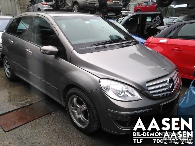 Mercedes B-Klasse 2005-2008 (Fase 1) (W245) (W245), Motorkode: 640940, Girkassekode: 72280000265691