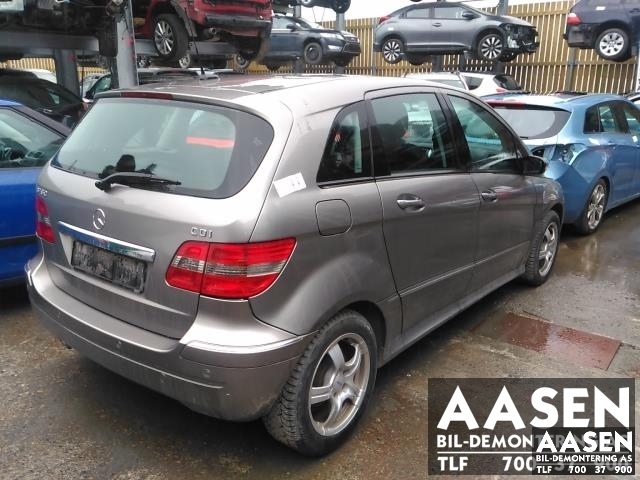 Mercedes B-Klasse 2005-2008 (Fase 1) (W245) (W245), Motorkode: 640940, Girkassekode: 72280000265691