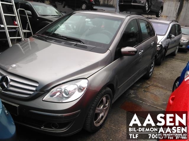 Mercedes B-Klasse 2005-2008 (Fase 1) (W245) (W245), Motorkode: 640940, Girkassekode: 72280000265691