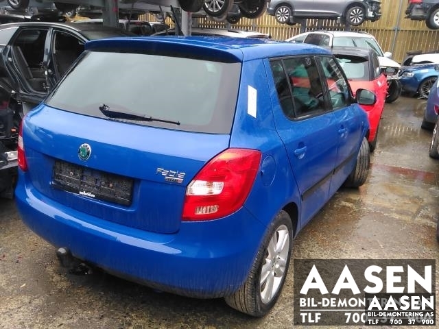 Škoda Fabia 2007-2010 (Type II, Fase 1) , Motorkode: BZG, Girkassekode: JUS