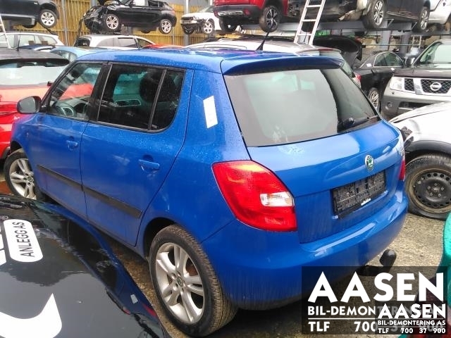 Škoda Fabia 2007-2010 (Type II, Fase 1) , Motorkode: BZG, Girkassekode: JUS