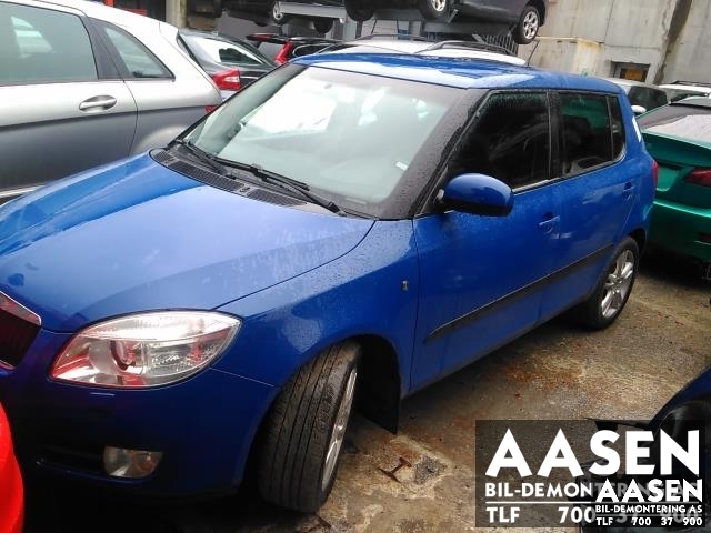 Škoda Fabia 2007-2010 (Type II, Fase 1) , Motorkode: BZG, Girkassekode: JUS