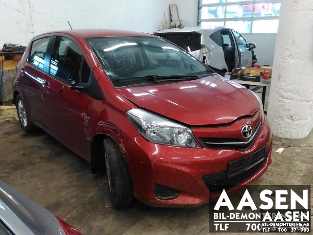 Toyota Yaris 2012-2014 (Type III, Fase 1) , Motorkode: 1NR-FE, Girkassekode: 