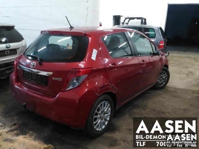 Toyota Yaris 2012-2014 (Type III, Fase 1) , Motorkode: 1NR-FE, Girkassekode: 