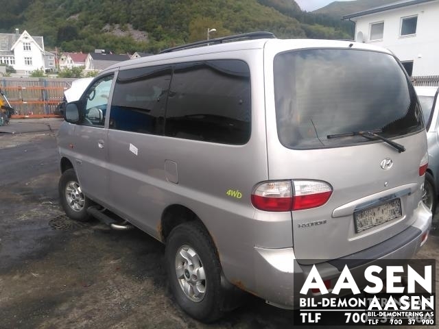 Hyundai H-1 2006-2008 (Type I, Fase 2) , Motorkode: D4CB, Girkassekode: GY62
