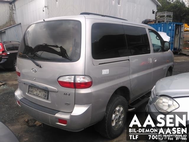 Hyundai H-1 2006-2008 (Type I, Fase 2) , Motorkode: D4CB, Girkassekode: GY62