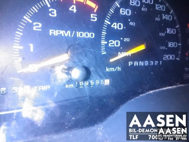 Chevrolet Suburban 1992-2001 , Motorkode: T1DB, Girkassekode: 