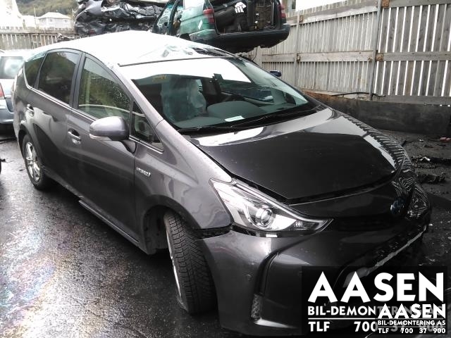 Toyota Prius +7 2012-2020 (Type III) (stasjonsvogn) (stasjonsvogn), Motorkode: 2ZR-FXE, Girkassekode: 30900-47130