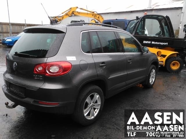 VW Tiguan 2007-2011 (Type I, Fase 1) , Motorkode: CFFB, Girkassekode: MYB 0BH 300 011 F