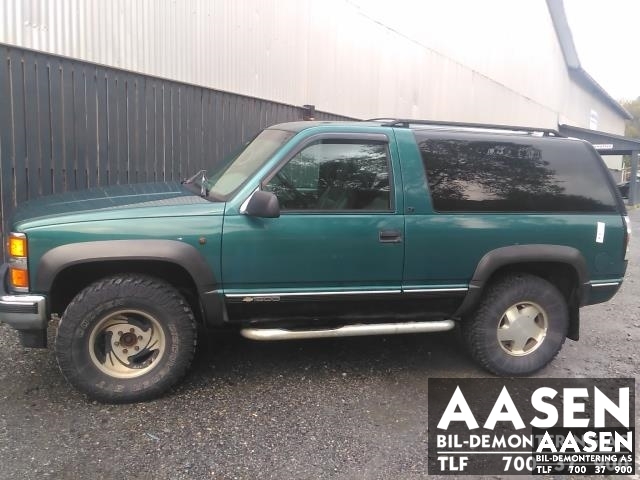 Chevrolet Tahoe 1996-2000 (Type I) , Motorkode: L56, Girkassekode: