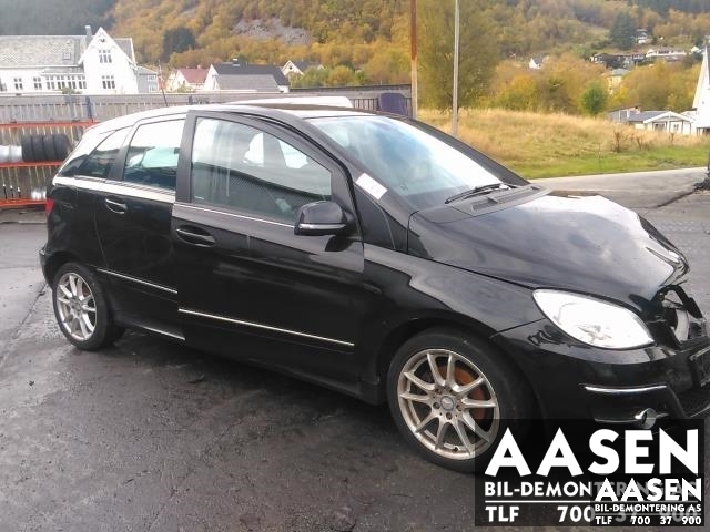 Mercedes B-Klasse 2008-2011 (Fase 2) (W245) (W245), Motorkode: 640.940, Girkassekode: 72280000