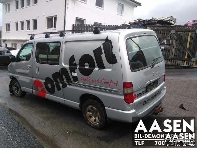Toyota Hiace 2007-2012 (Fase 3) , Motorkode: 2KD-FTV, Girkassekode: 