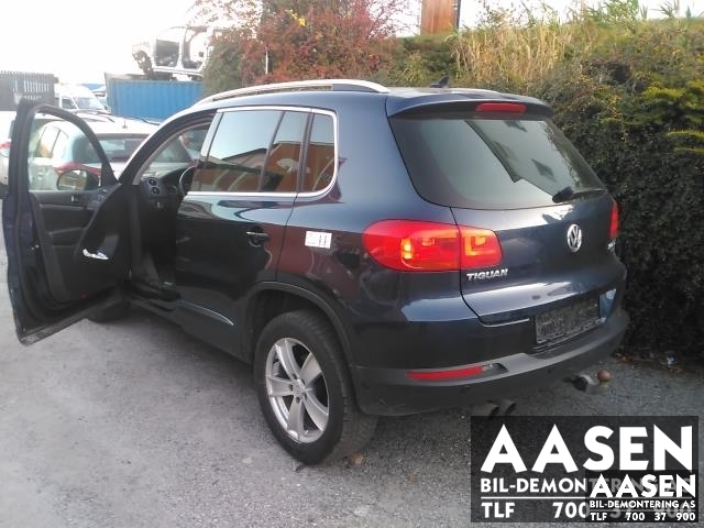 VW Tiguan 2011-2016 (Type I, Fase 2) , Motorkode: CFFB, Girkassekode: MYG