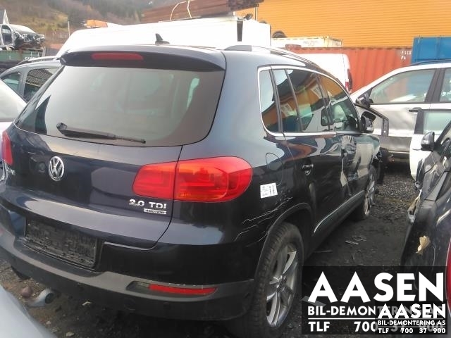 VW Tiguan 2011-2016 (Type I, Fase 2) , Motorkode: CFFB, Girkassekode: MYG