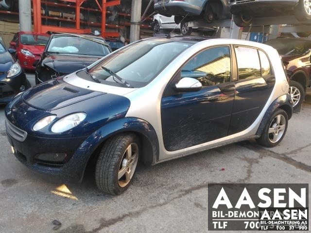 Smart Forfour 2004-2007 (Type I) (W454) (W454), Motorkode: M135.930, Girkassekode: