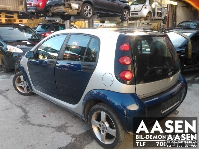 Smart Forfour 2004-2007 (Type I) (W454) (W454), Motorkode: M135.930, Girkassekode: