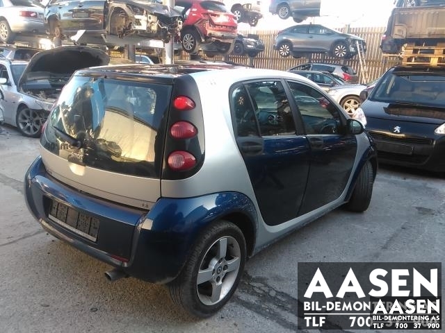 Smart Forfour 2004-2007 (Type I) (W454) (W454), Motorkode: M135.930, Girkassekode: