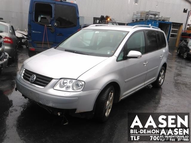 VW Touran 2003-2006 (Type I, Fase 1) , Motorkode: BLS, Girkassekode: HXU