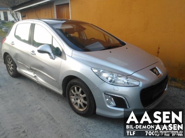 Peugeot 308 2011-2013 (Type I, Fase 2) , Motorkode: 9H06, Girkassekode: 2222 LL