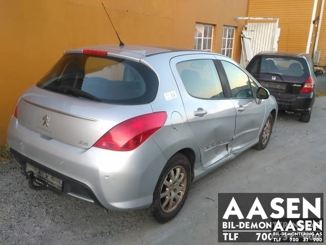 Peugeot 308 2011-2013 (Type I, Fase 2) , Motorkode: 9H06, Girkassekode: 2222 LL