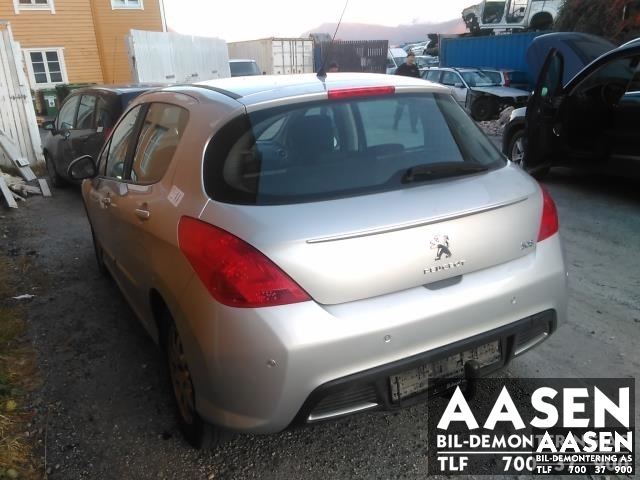 Peugeot 308 2011-2013 (Type I, Fase 2) , Motorkode: 9H06, Girkassekode: 2222 LL