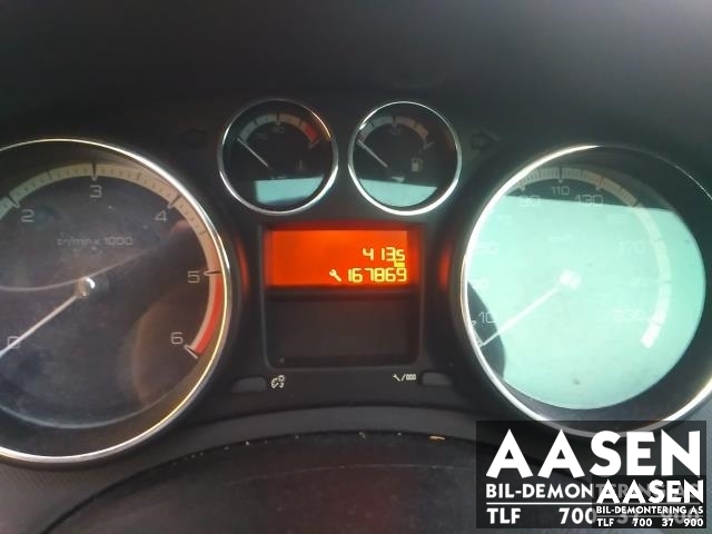 Peugeot 308 2011-2013 (Type I, Fase 2) , Motorkode: 9H06, Girkassekode: 2222 LL