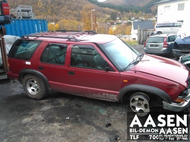 Chevrolet Blazer S-10 1995-2005 , Motorkode: L35, Girkassekode: 