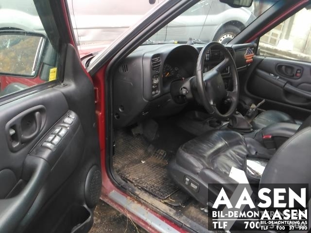 Chevrolet Blazer S-10 1995-2005 , Motorkode: L35, Girkassekode: 