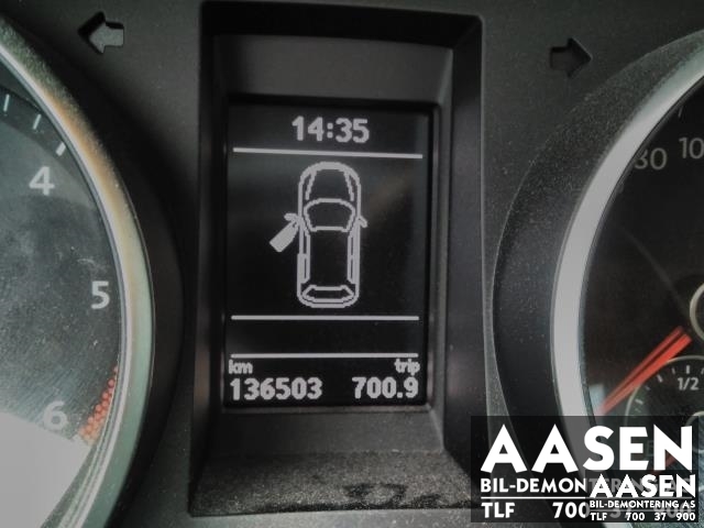 VW Golf VI 2008-2012 , Motorkode: CAYC, Girkassekode: LHW