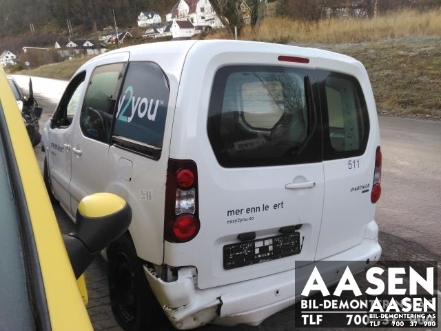 Peugeot Partner 2015-2019 (Type II, Fase 2) , Motorkode: BHY, Girkassekode: 