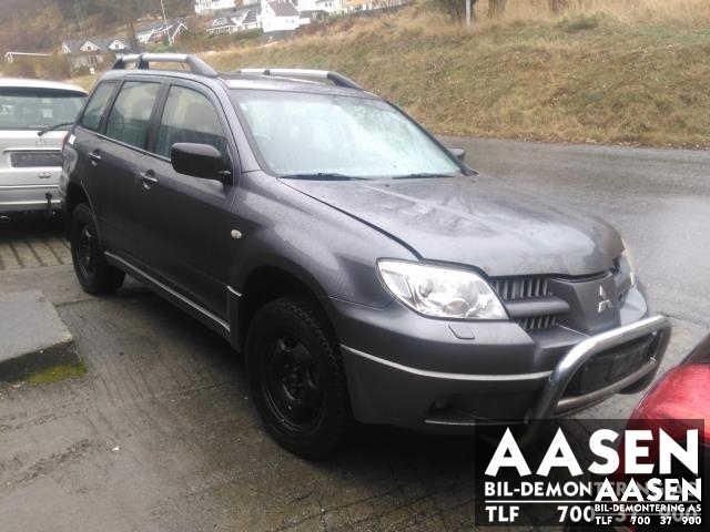 Mitsubishi Outlander 2003-2006 (Type I) , Motorkode: 4G63, Girkassekode: 
