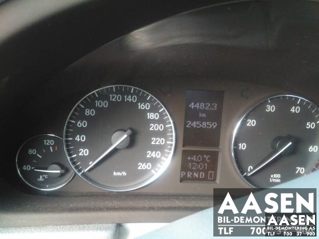 Mercedes C-Klasse 2004-2007 (Fase 2) (W203) (W203), Motorkode: 271 946, Girkassekode: 722695