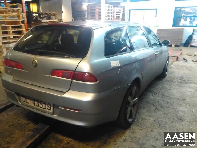 Alfa Romeo 156 2004-2006 , Motorkode: 937A5000, Girkassekode: 