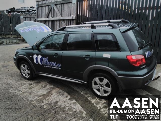 Mitsubishi Outlander 2003-2006 (Type I) , Motorkode: 4G63, Girkassekode: 