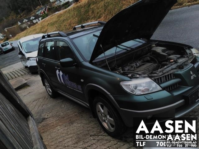 Mitsubishi Outlander 2003-2006 (Type I) , Motorkode: 4G63, Girkassekode: 