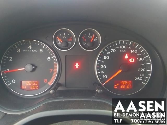 Audi A3 2003-2008 (Type II, Fase 1) , Motorkode: BGU, Girkassekode: FVH  0AF 300 040 AX