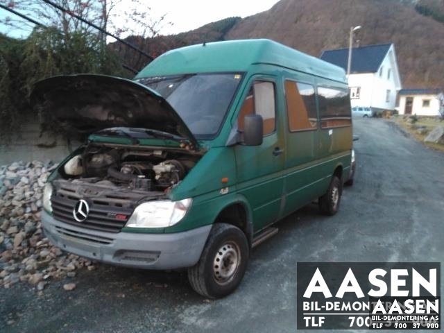 Mercedes Sprinter 1995-2006 (903) (903), Motorkode: OM 611.981, Girkassekode: 