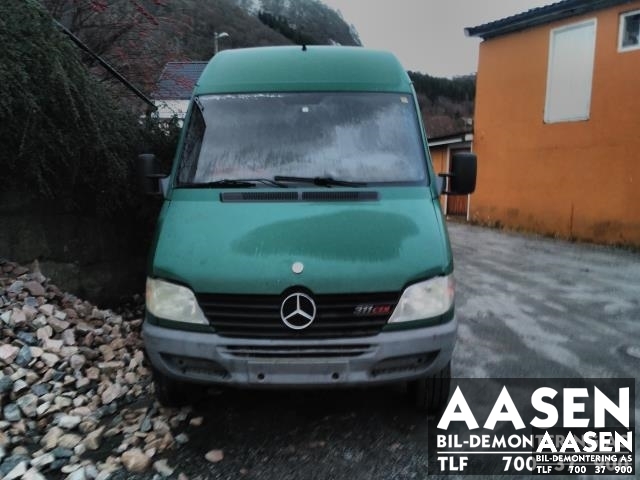Mercedes Sprinter 1995-2006 (903) (903), Motorkode: OM 611.981, Girkassekode: 