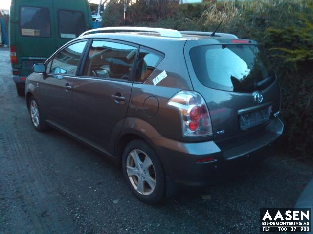 Toyota Verso 2004-2009 (Type II) , Motorkode: 1ZZ-FE, Girkassekode: